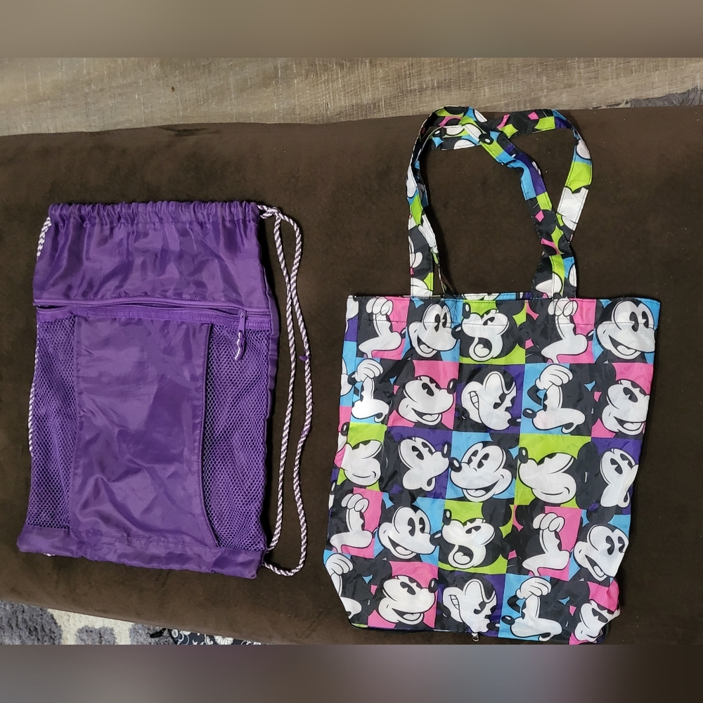 2 bags Disney and sling back